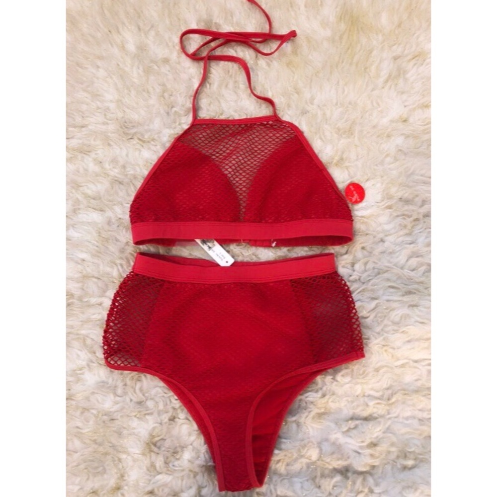 Red bikini